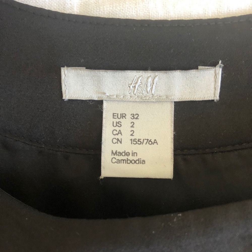 Black H&M dress